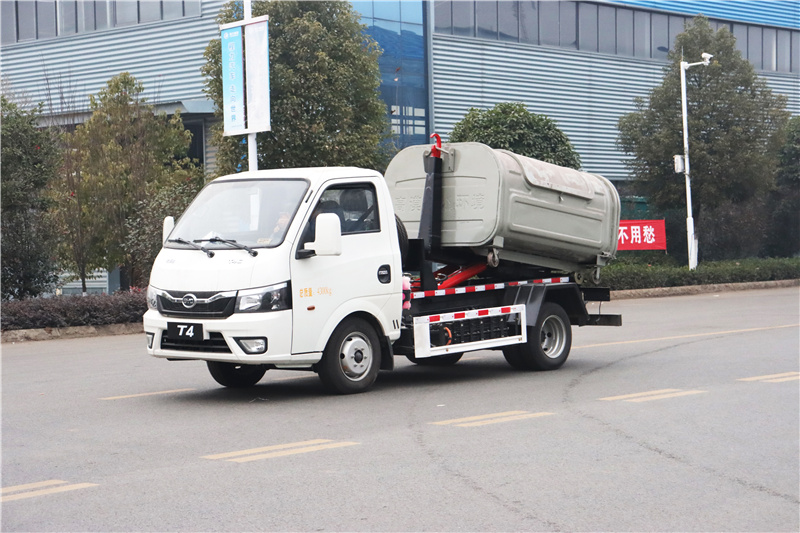 比亞迪T4純電動勾臂垃圾車